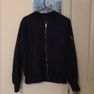 Navy bomber jacket